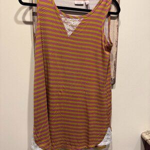 NWOT Sleeveless tunic top